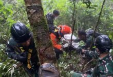 Jenazah Pramugari Korban Kecelakaan Pesawat ATR 42-500 di Gunung Bulusaraung Teridentifikasi