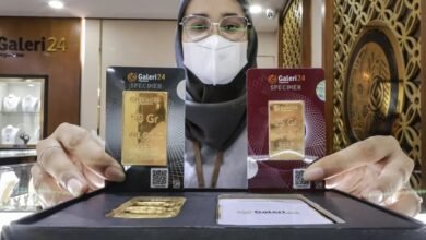 Harga Emas Pegadaian Hari Ini Jumat 23 Januari 2026 Turun, Galeri24 dan UBS Kompak Anjlok