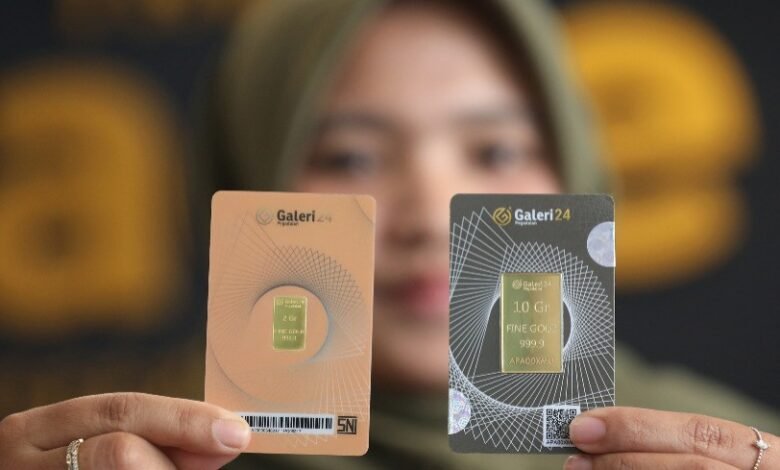 Harga Emas Pegadaian Melonjak Tajam Hari Ini, UBS dan Galeri 24 Kompak Naik