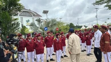 Presiden Prabowo Tiba di Sekolah Rakyat Banjarbaru, Akan Resmikan 166 Sekolah Rakyat