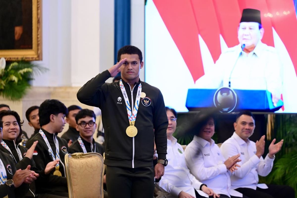 Rizki Juniansyah Naik Pangkat Dua Tingkat Jadi Kapten Usai Cetak Rekor Dunia di SEA Games 2025