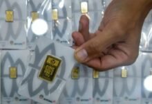 Harga Emas Antam Anjlok Rp183.000 Hari Ini Menjadi Rp2.844.000 per Gram
