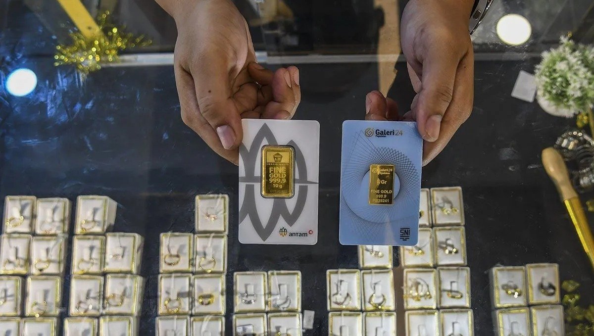 Harga Emas Pegadaian Hari Ini Naik, UBS dan Galeri24 Tembus Hampir Rp3 Juta