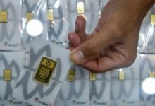 Harga Emas Antam Turun Rp40.000, Kini Rp2.878.000 per Gram