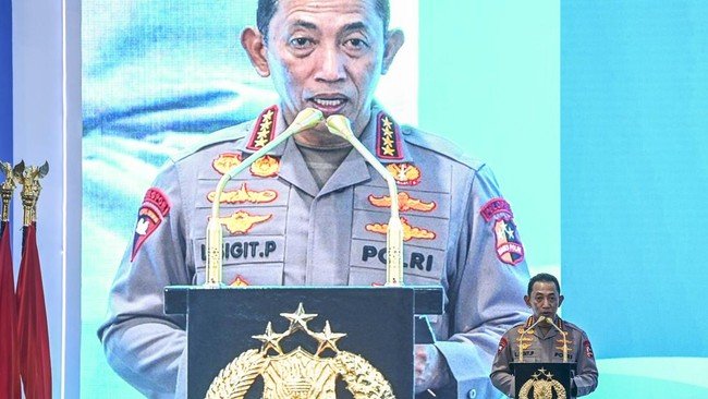 Kapolri Listyo Sigit Tegaskan Komitmen Polri Dukung Hak Buruh di HUT ke-53 KSPSI