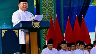 Presiden Prabowo Tegaskan Perang Tanpa Mundur Melawan Korupsi di Acara Mujahadah Kubro NU
