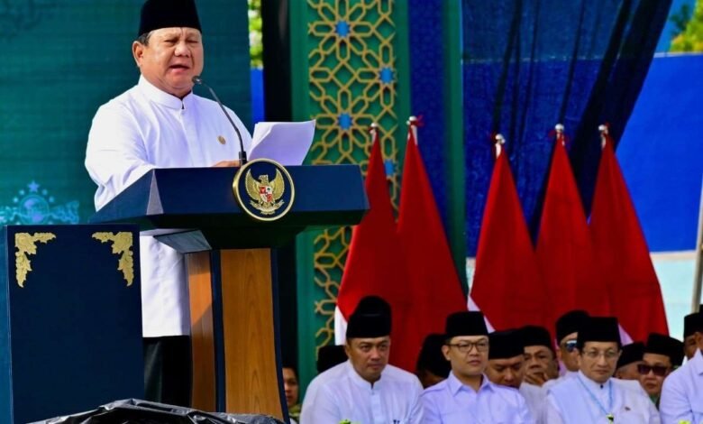 Presiden Prabowo Tegaskan Perang Tanpa Mundur Melawan Korupsi di Acara Mujahadah Kubro NU