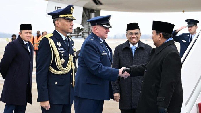 Prabowo Subianto Tiba di AS, Siap Bertemu Donald Trump Bahas Perjanjian Dagang dan KTT Gaza