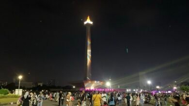 Imlek 2026 di Monas: Ada Air Mancur Menari dan Video Mapping 16–17 Februari