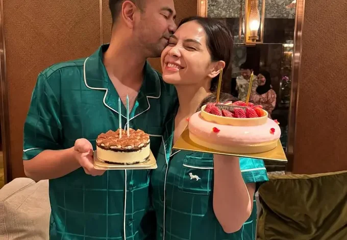 Raffi Ahmad dan Nagita Slavina Rayakan Ulang Tahun Bersama, Dapat Kado Mahal dari Anak