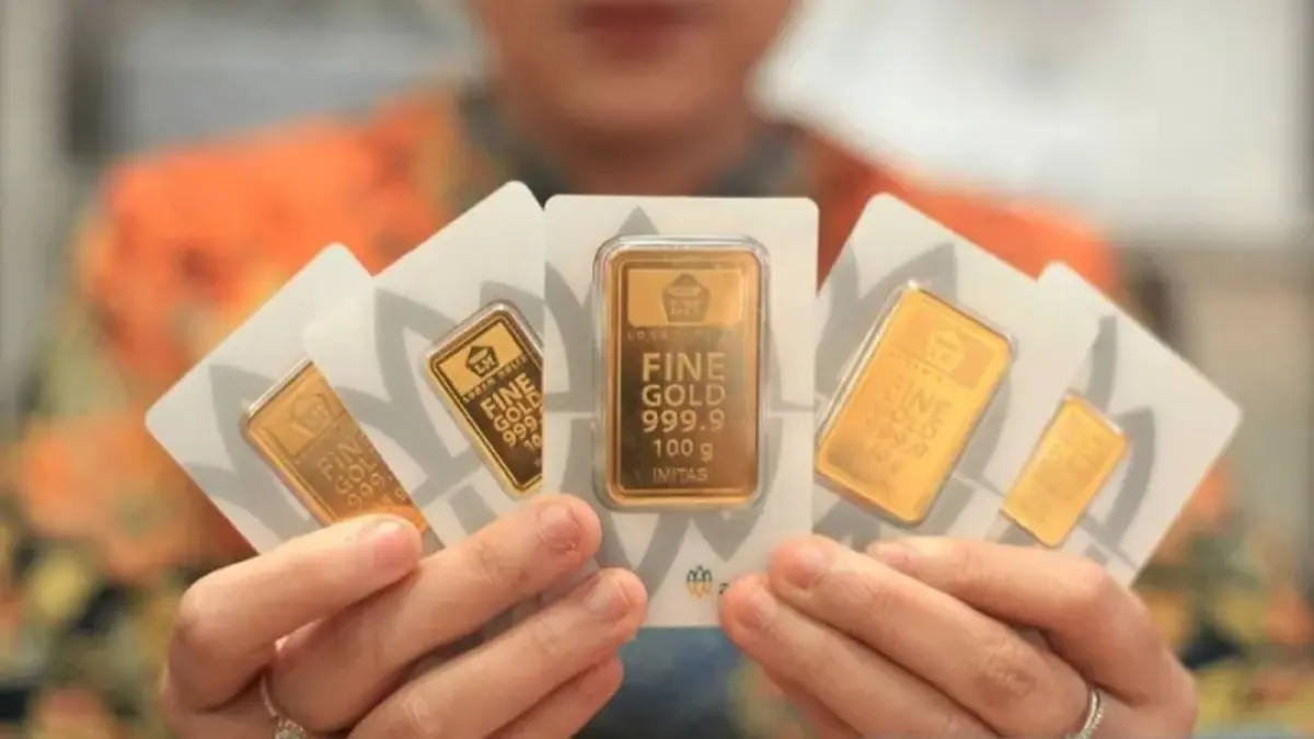Harga Emas Antam Turun Rp10.000 Hari Ini, Cek Daftar Lengkapnya 31 Maret 2026