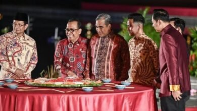 Gibran Hadiri Harmoni Imlek Nusantara 2026 di Lapangan Banteng, Warga Antusias
