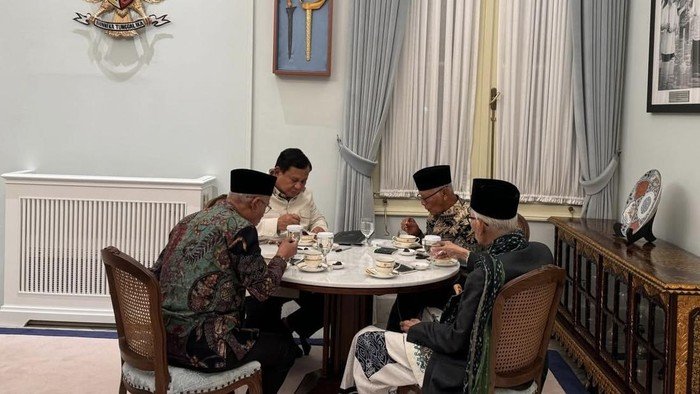 Presiden Prabowo Undang Ulama dan Pimpinan Ormas Islam Buka Puasa Bersama di Istana Merdeka
