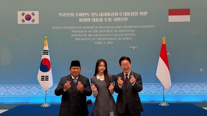 Momen Presiden Prabowo dan Presiden Korea Selatan Lee Jae Myung di Blue House, Dari Finger Heart hingga Diplomasi Anabul