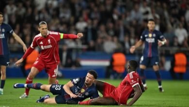 PSG Kalahkan Liverpool 2-0 di Leg I Perempat Final Liga Champions