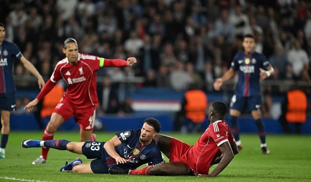 PSG Kalahkan Liverpool 2-0 di Leg I Perempat Final Liga Champions