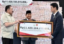 Satgas PKH Setor Rp11,4 Triliun ke Kas Negara, Prabowo Apresiasi Penyelamatan Uang Rakyat